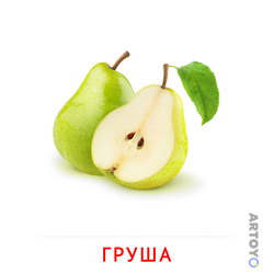 Карточка Домана Груша — А4
