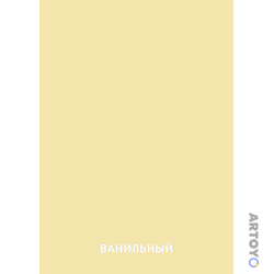 Карточка Домана Ванильный цвет, чёрно-белый контур