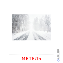 Карточка Домана Метель — А4