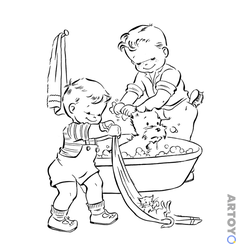 Собаки — картинки для печати