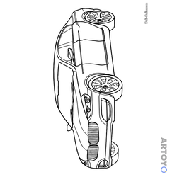 Машины БМВ: раскраска БМВ M5 CS