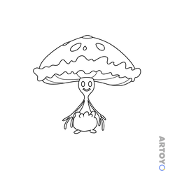Раскраска Покемон Шинотик #0756 — А4