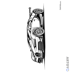 Раскраска «Суперкар Бугатти Veyron» из категории Машины Бугатти