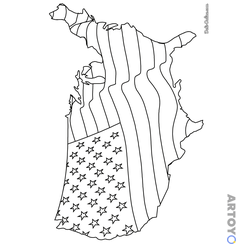 Америка — картинки для печати