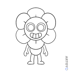 Миры Денди: раскраска Денди из Мира Денди